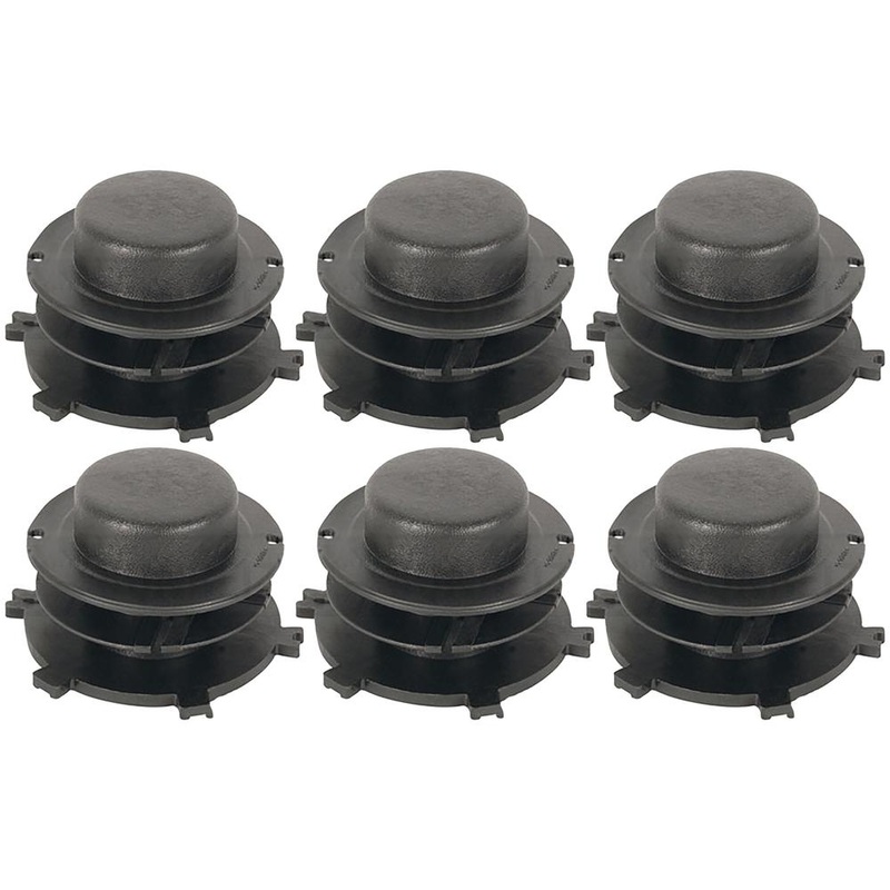 Interchangeable High Quality Trimmer Head Spools Set of Six (6) Fits Stihl