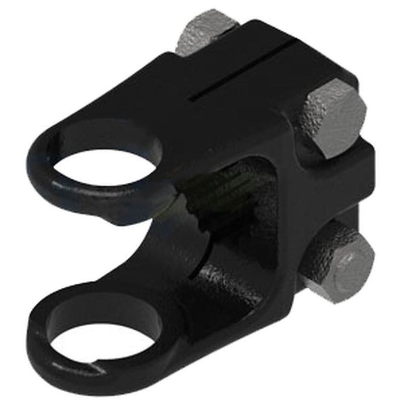 A-807-0615-AI Implement Clamp Yoke (w/ Bolt Hole & Set Screw)