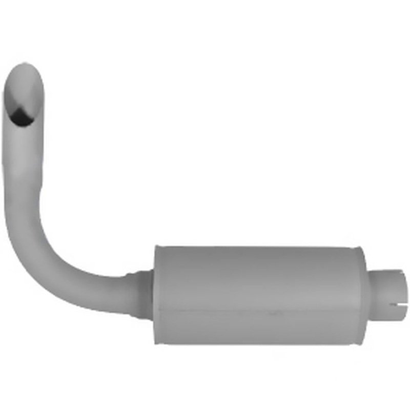 MMS021 Muffler (horizontal round body) Fits Minneapolis Moline