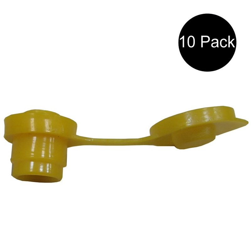 Ten (10) New Fuel Jug Vent Caps For Gas Diesel Fuel Kerosene Water Cans