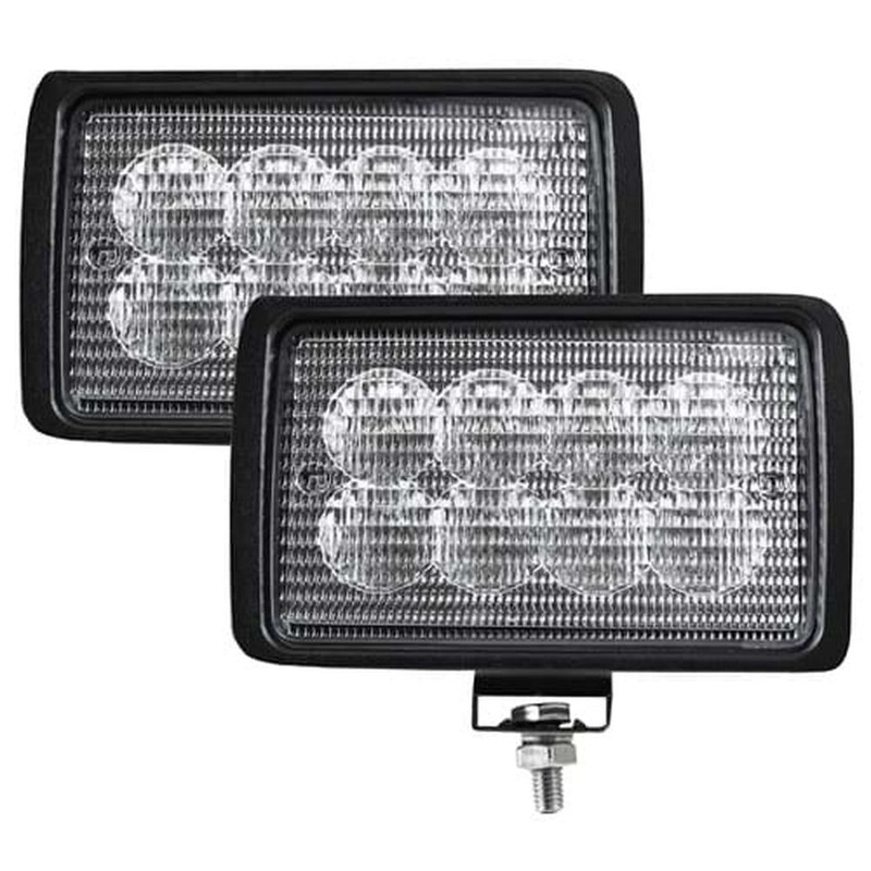 HA92270 SET CREE LED Flood Beam Light Set, 3200 Lumens- Fits New Holland
