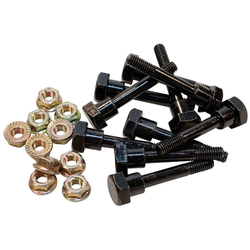 (10) SHEAR PINS & BOLTS Fits Honda 90102-732-010, 90114-SA0-000 Push Snowblowers