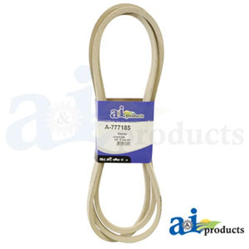 777185 Deck Belt - Fits Big Dog Zero Turn; Fits Hustler Zero Turn