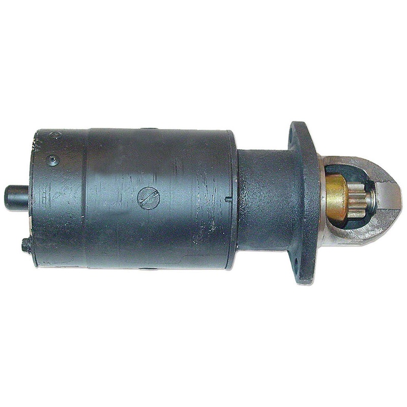 829853M91 New 6V or 12V Starter Fits MF Tractor 25519 TE20 TEA20