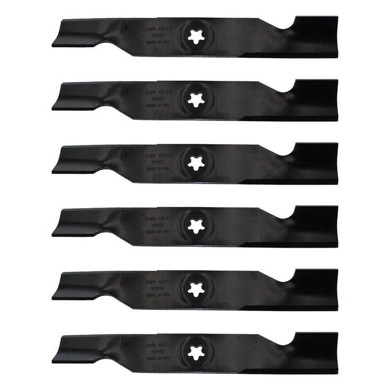 6PK Oregon Lawn Mower Blades Fits 48" Fit Craftsman Fits Husqvarna 173920 180054