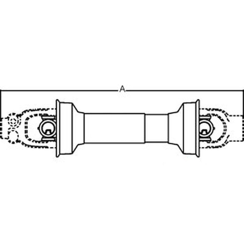 A-14023548-AI Domestic Shafts w/o Yokes