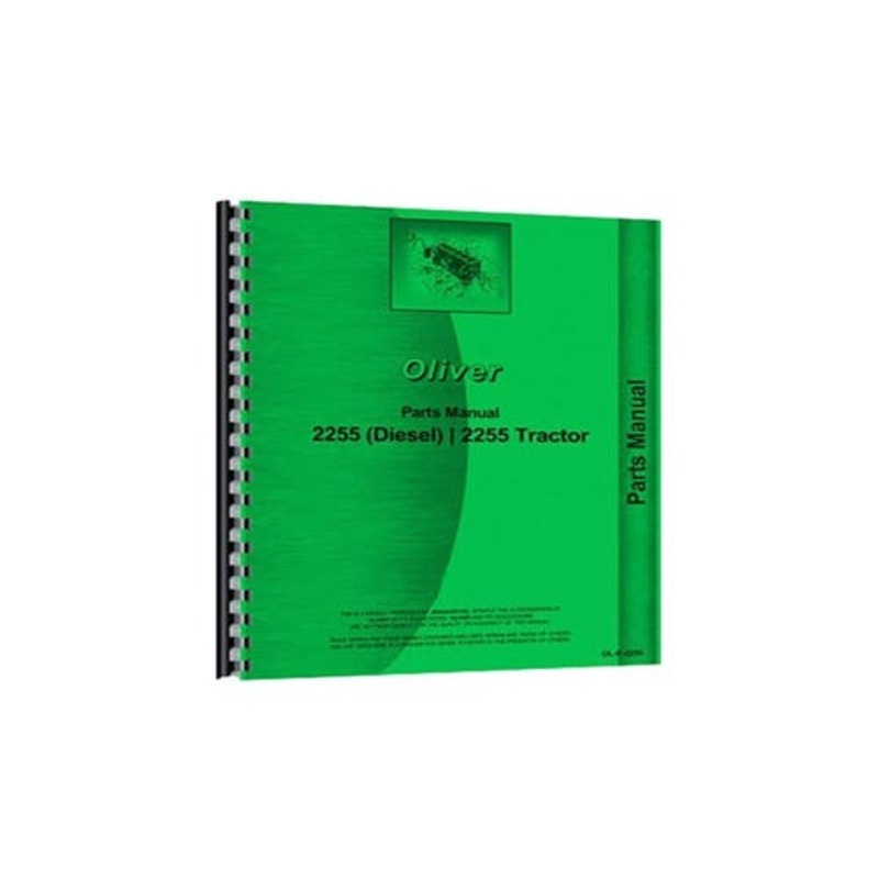 Parts Manual fits White 2255 fits Oliver 2255