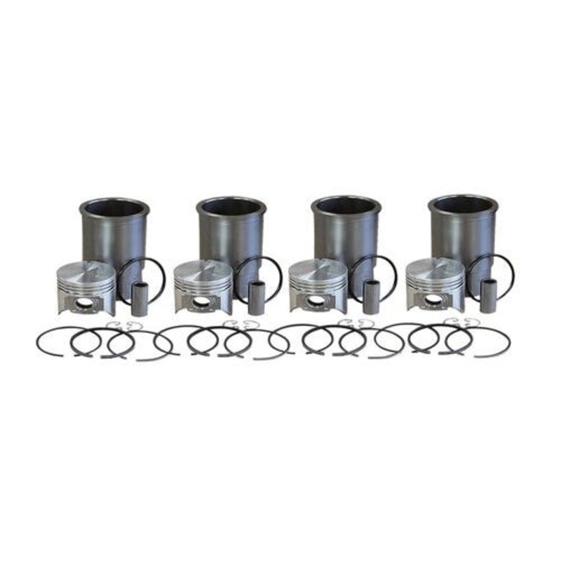 Cylinder Kit - 3-1/8" Overbore - 4 Cylinder Set fits International A B BN C Super A 130 140 230 240 C113 C123 140 240 366289R91 6342DG 6342DB 6342D