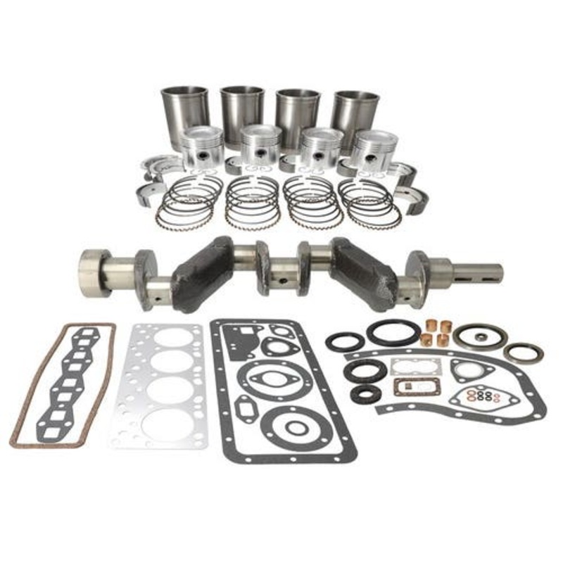 Engine Overhaul Kit with Crankshaft fits Massey Ferguson F40 TO35 35 50 135 202 203 50 202 203 fits Massey Harris 50 fits Continental Z134