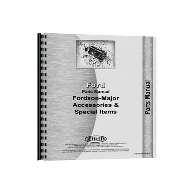 Parts Manual fits Ford NAA 600 700 800 900