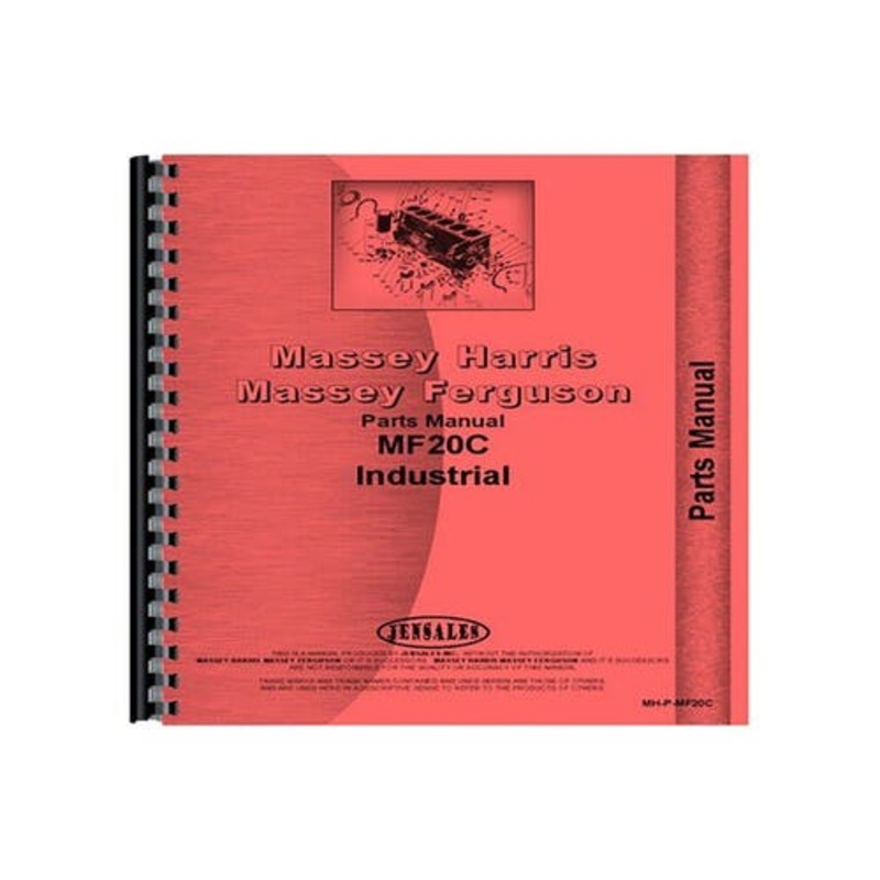 Parts Manual fits Massey Ferguson 20C 20C