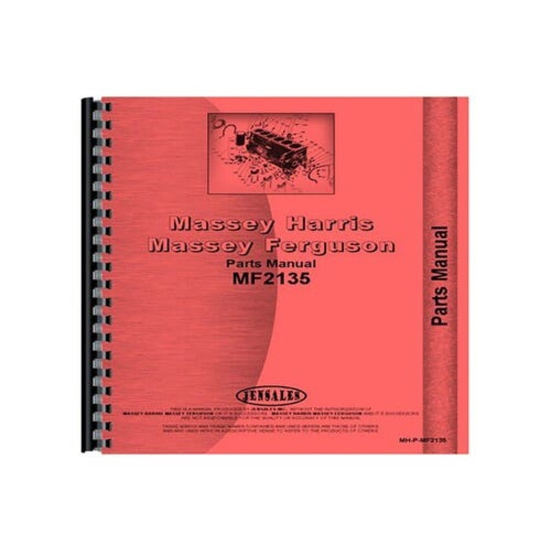 Parts Manual fits Massey Ferguson 2135 2135 2135