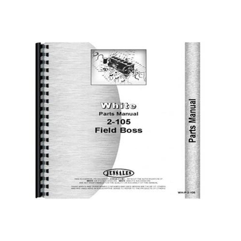 Parts Manual fits White 2-105