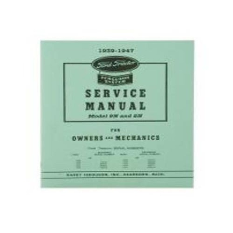 Service Manual fits Ford 2N 9N