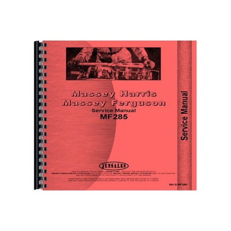 Service Manual fits Massey Ferguson 285