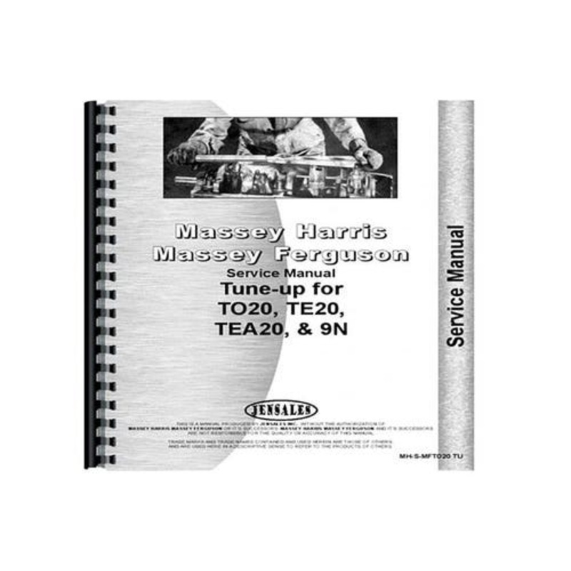 Service Manual fits Massey Ferguson TE20 TO20 fits Ford 9N