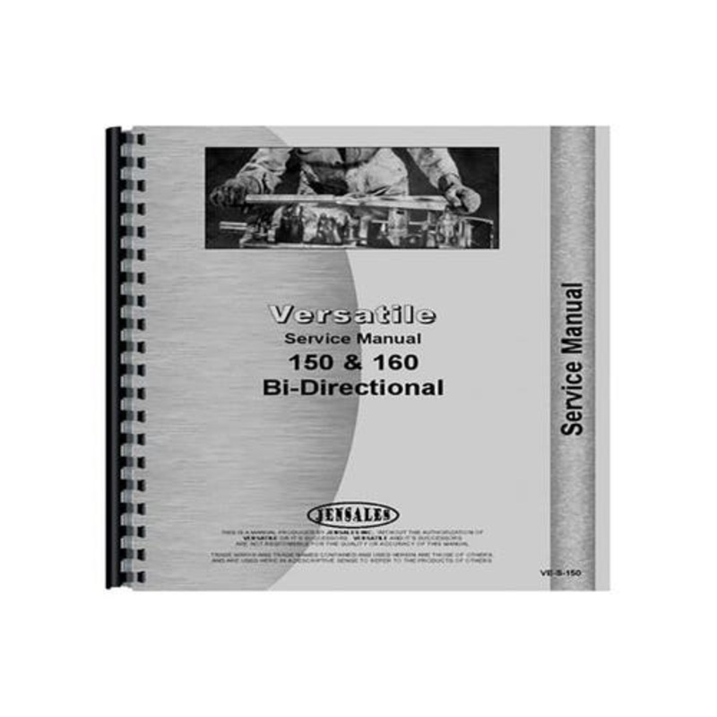 Service Manual fits Versatile 150 160