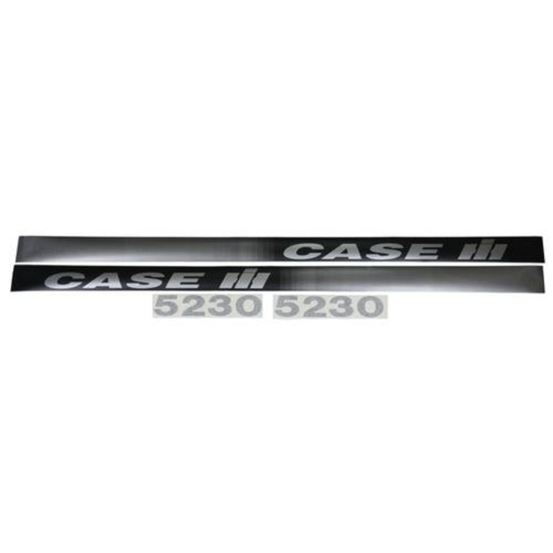 5230 Hood Decal Set Late Mylar fits Case IH 5230