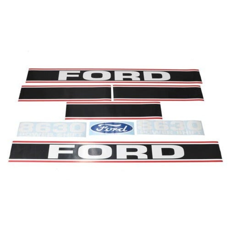 8630 Hood Decal Set Mylar fits Ford 8630