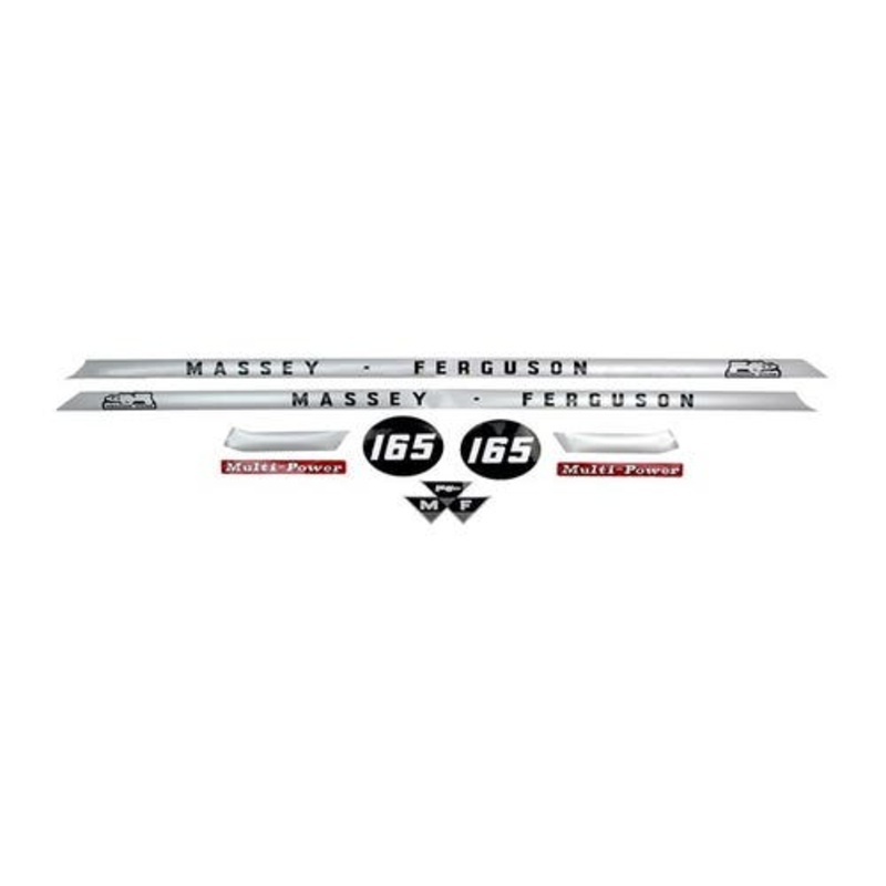Case 165 Decal Set Multi-Power fits Massey Ferguson 165