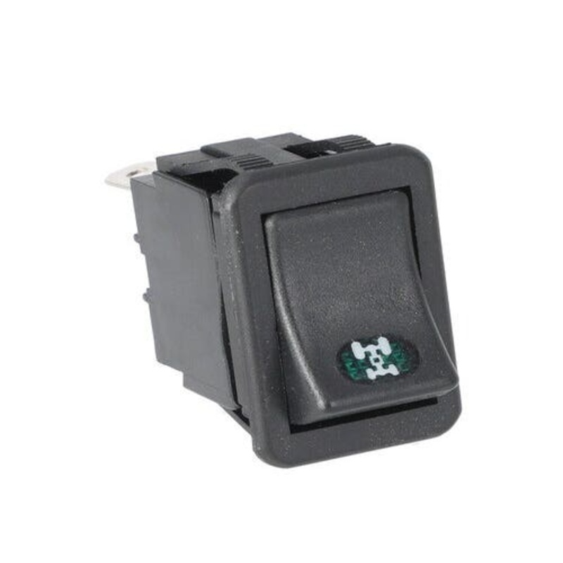 Four Wheel Drive Rocker Switch fits Case 570LXT 570MXT 580L 580 Super L 585G 586G 588G 590 Super L 590 Super M 570LXT 580L 580 Super L 133716A1