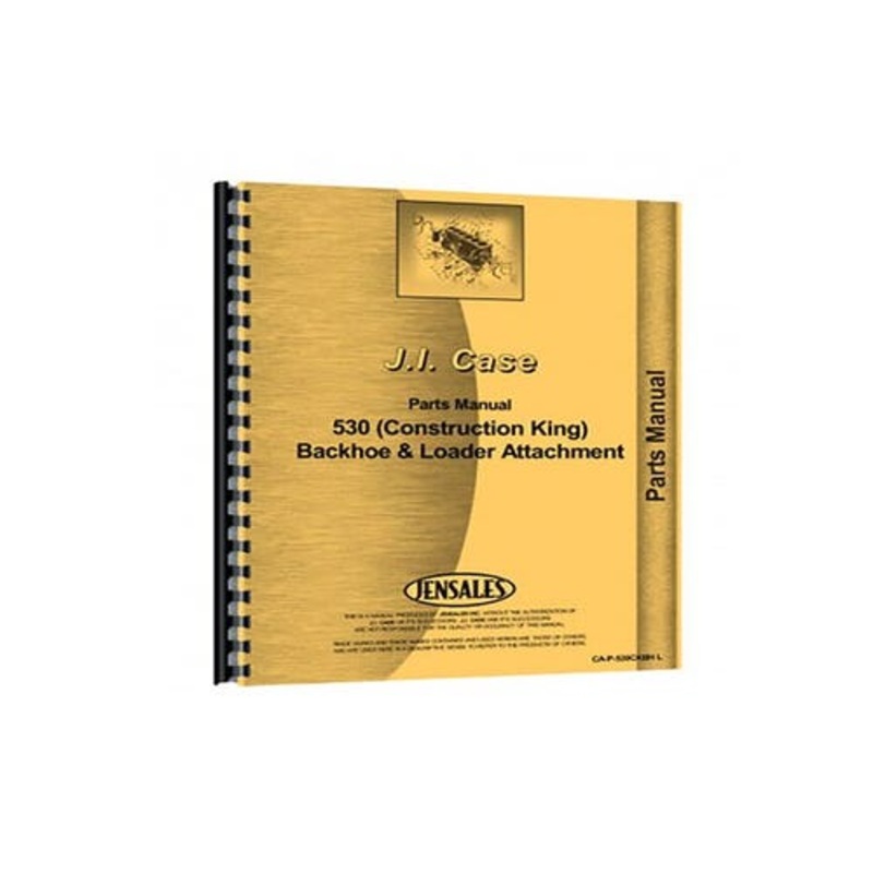 Parts Manual fits Case 530CK 530CK
