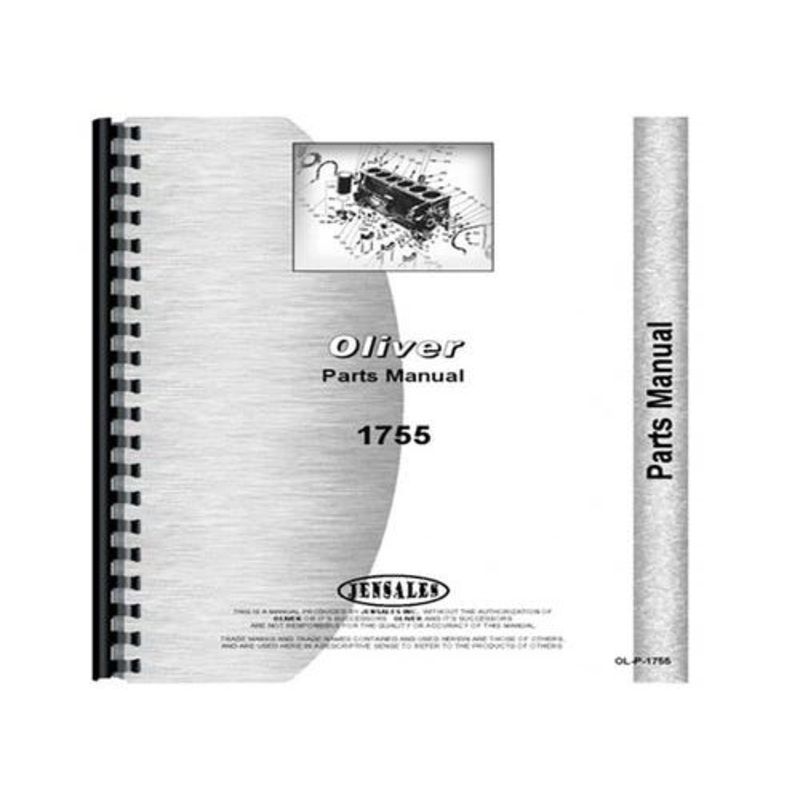 Parts Manual fits Oliver 1755