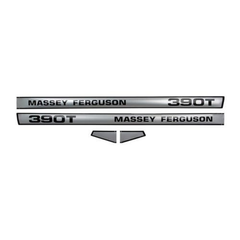 390T Hood Decal Set Vinyl fits Massey Ferguson 390T 3901084M91