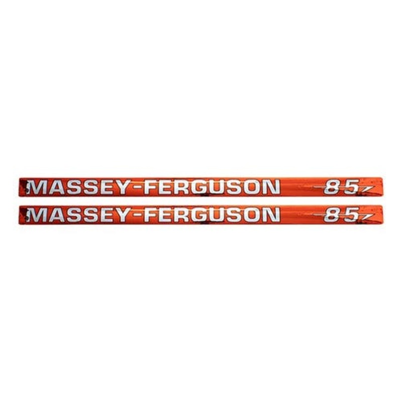 85 Hood Decal Set Mylar fits Massey Ferguson 85