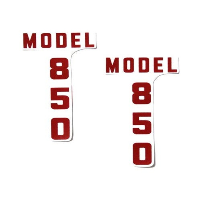 850 Hood Decal Set Vinyl fits Ford 850