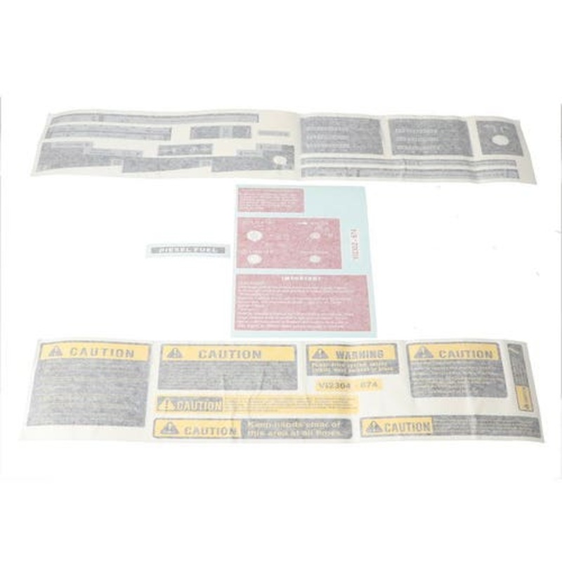 Chassis Decal Set - Vinyl fits International 454 674
