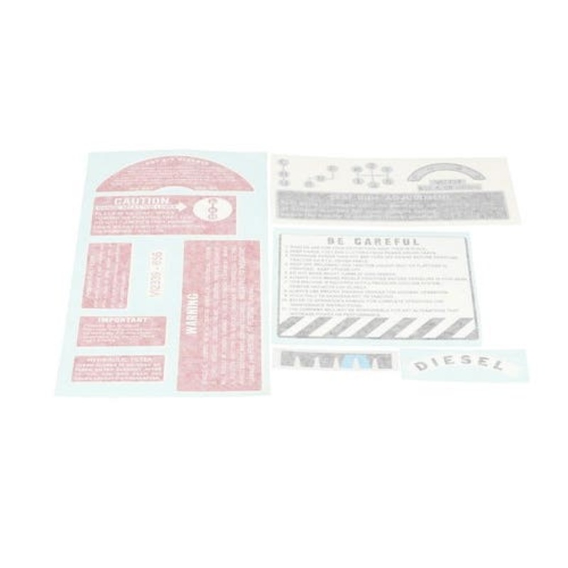 Chassis Decal Set - Vinyl fits International Hydro 70 Hydro 84 424 444 544 656 686 444