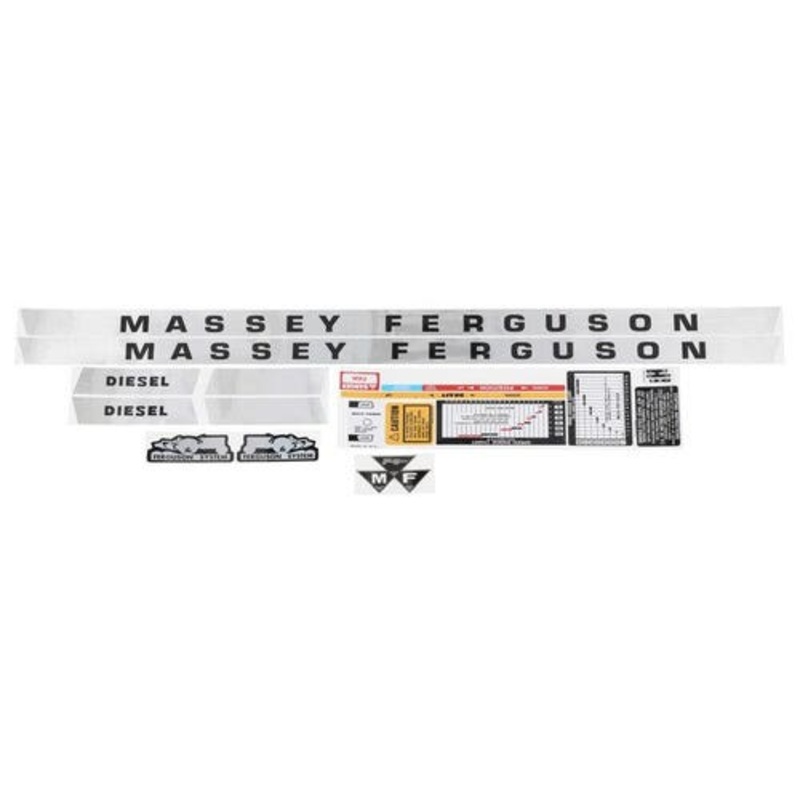 Decal Set 135 Mylar fits Massey Ferguson 135
