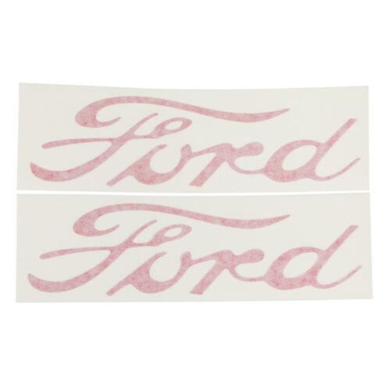Fender Decal Set 3-1/4" x 9" Vinyl fits Ford 8N