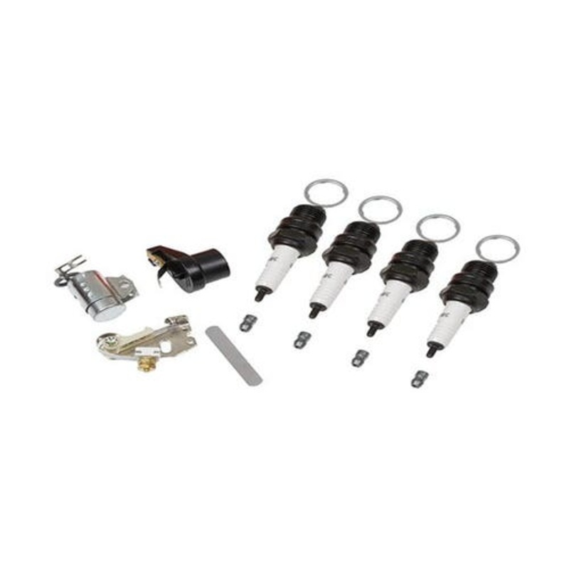 Ignition Tune-Up Kit fits International 544 fits Massey Ferguson 35 50 65 135 150 165 175 180 1100 839008M1 1750877M91 1024916M1 fits Massey Harris