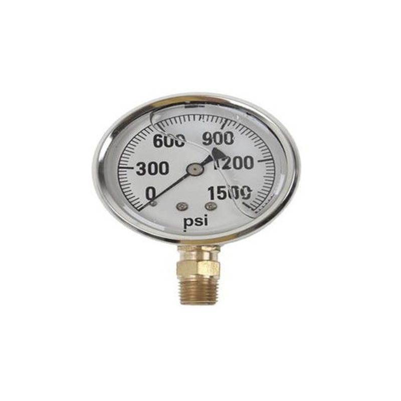 Liquid Filled Stainless Steel Gauge 1500 PSI 2-1/2" 5167015