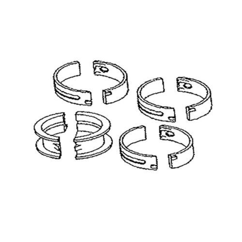 Main Bearing - .010" fits Ford NAA 501 600 601 611 620 621 631 640 641 650 651 700 701 800 801 900 901 2120 4130 4140 EAF6342F EAF6331D fits FIAT 500