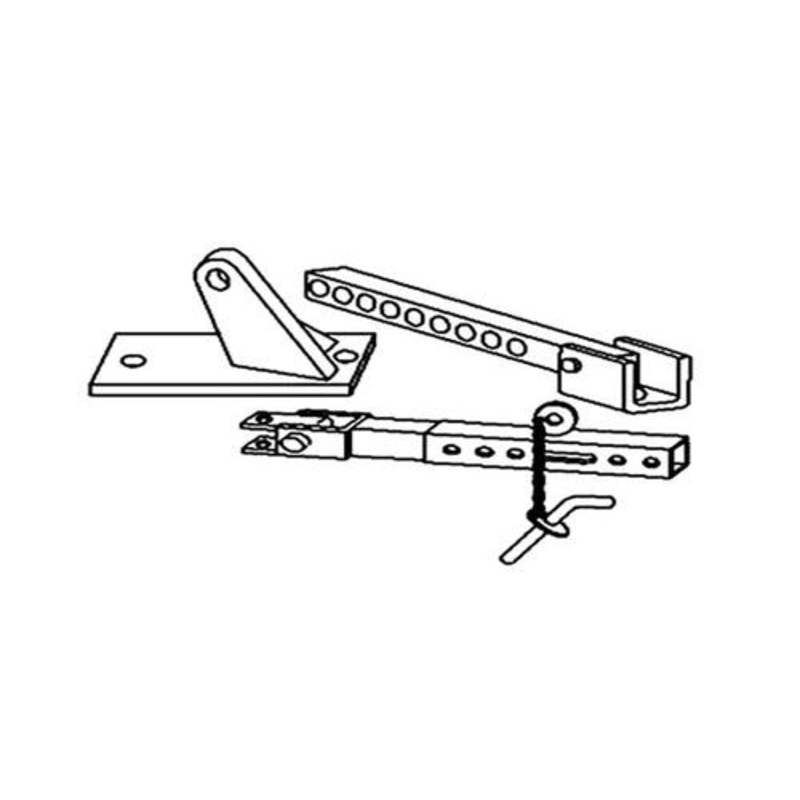 Stabilizer Assembly with Bracket - Left Hand fits Massey Ferguson 250 253 255 260