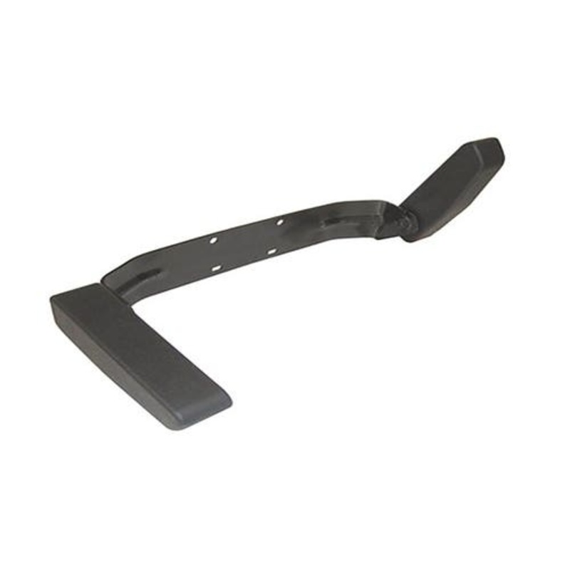 Arm Rest Assembly with Bracket - Left Hand/Right Hand Black fits Seats & Cushions T100BL T200BL T222BL T300BL