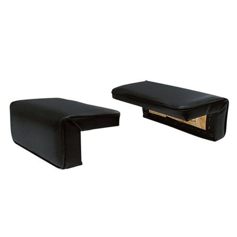 Armrest Set Vinyl Black fits John Deere 350 450 450B 450C 550 350 420 430 440 450C 550 1010 2010 420 430 1010 AT10140