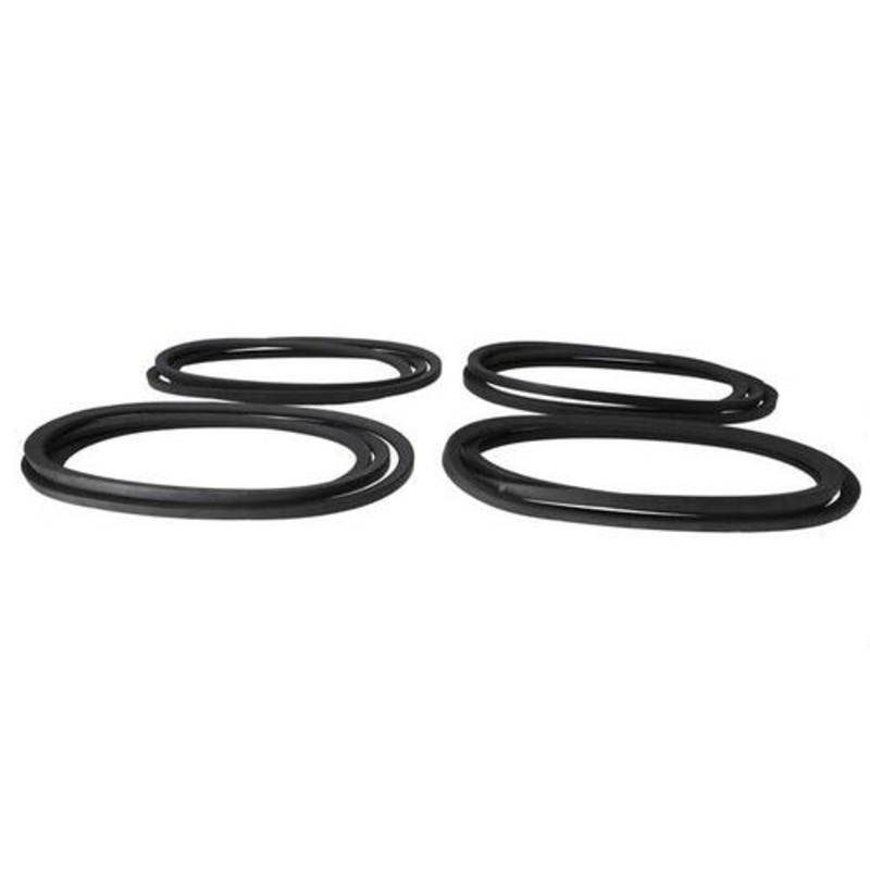 Drive Belt Set of 4 fits Case IH MDX21 MDX31 fits Ford 87358178