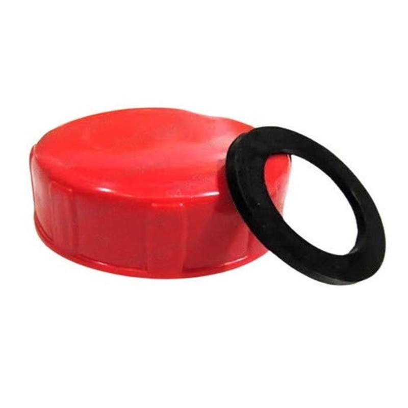 Fuel Tank Cap - Plastic Red fits John Deere 1250 1450 1650 CH17086 fits Yanmar YM1500 YM1510 YM1600 YM1700 YM2000 YM2500 YM2610 YM3000 194155-04120