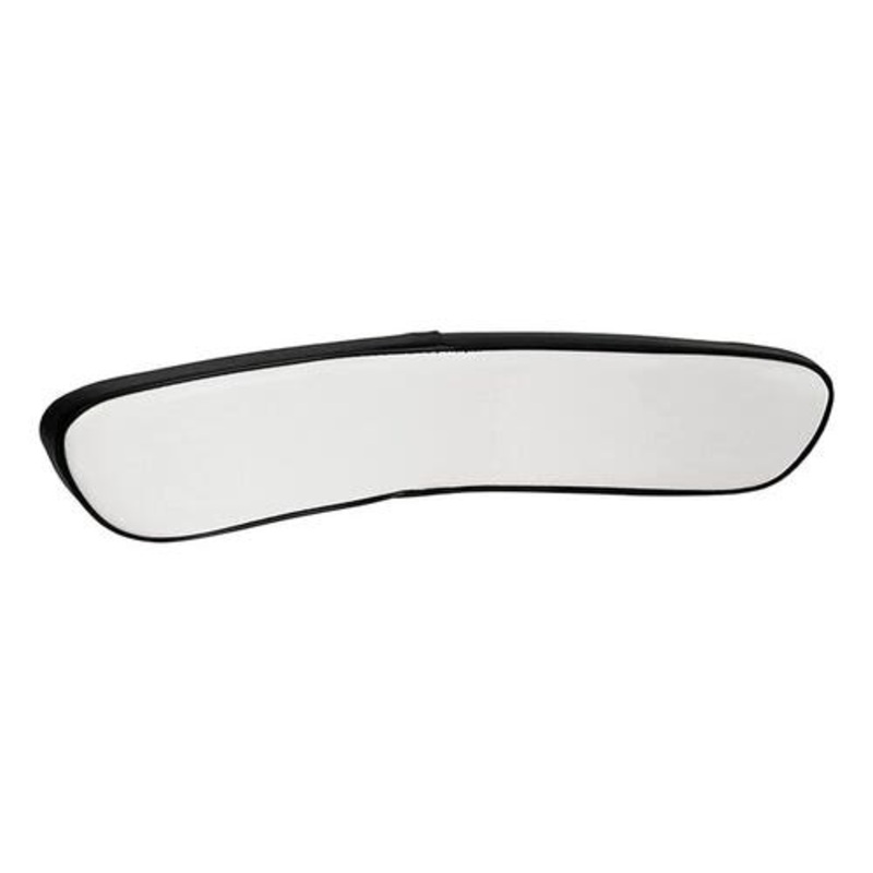 Seat Cushion Backrest - Vinyl Black/White fits International 404 504 606 706 806 2404 2504 2606 2706 2806 2404 2504