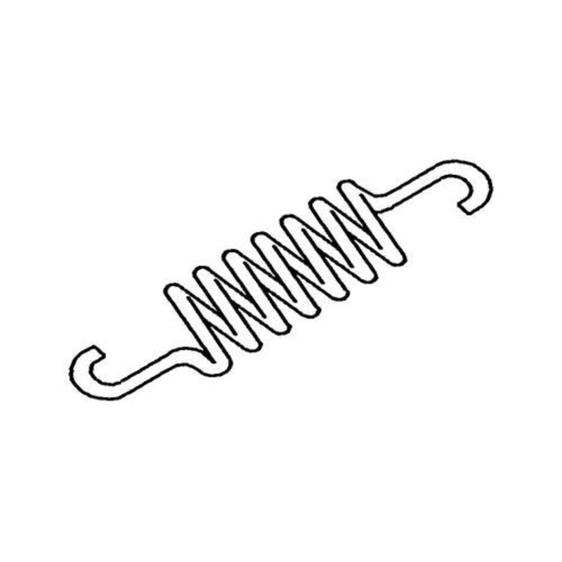 Brake Shoe to Anchor Pin Spring fits Massey Ferguson TEA20 20D 50F 50H 50HX 60H 135 178 231 240 240P 20D 50H 50HX 60H 825064M1