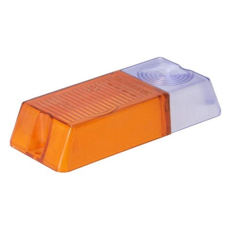 Front Indicator Light Lens - Left/Right Hand fits Zetor 8111 8145 9111 10111 10145 11211 12145 14145 16145 93355026