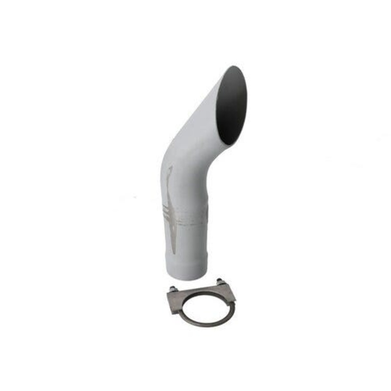 Exhaust Extension 2-3/4" x 18" Curved EE-6