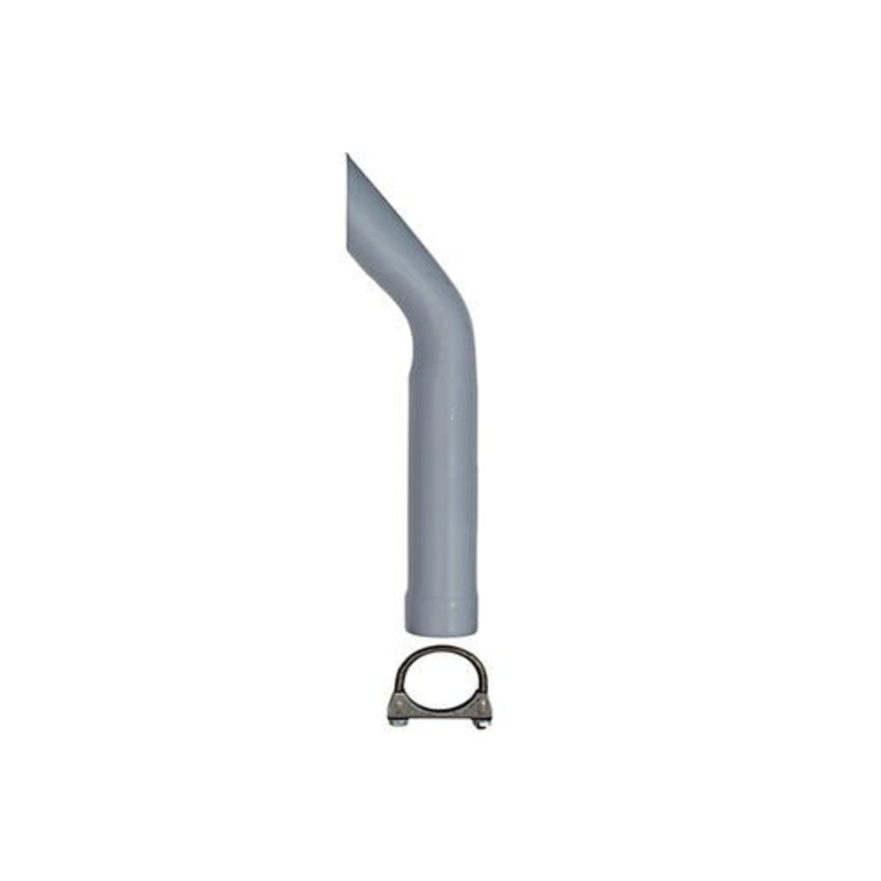Exhaust Extension 2" x 18" Curved EE-3