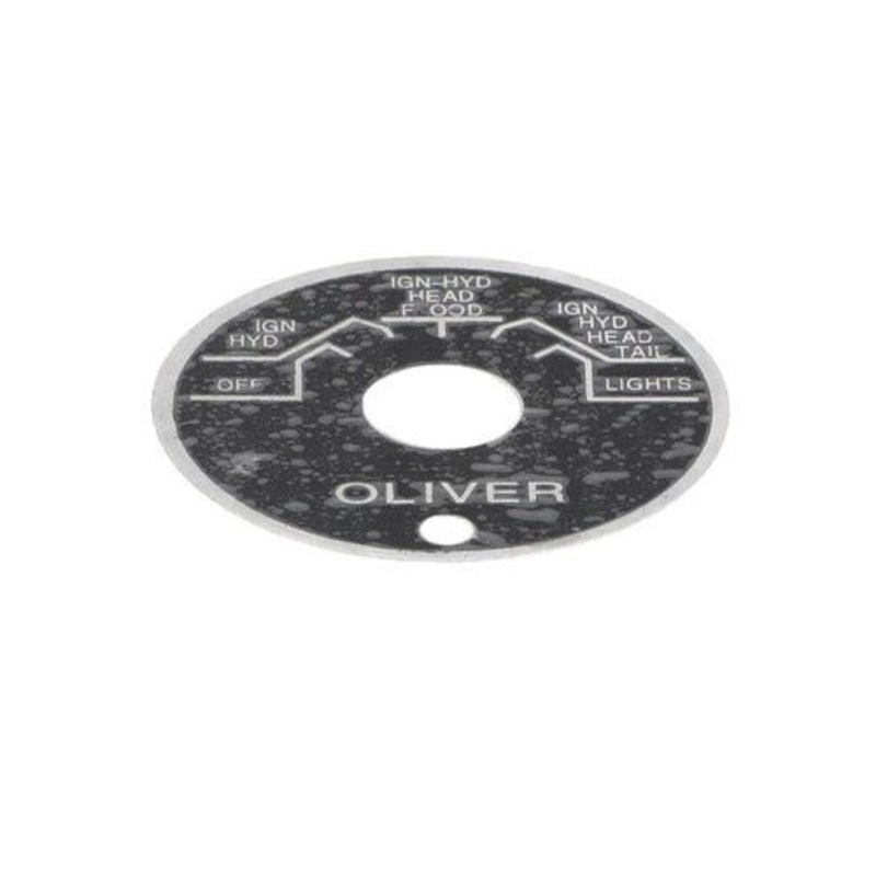Ignition Switch Plate fits Oliver 66 77 88 Super 66 Super 77 Super 88 Super 99 1K1274A