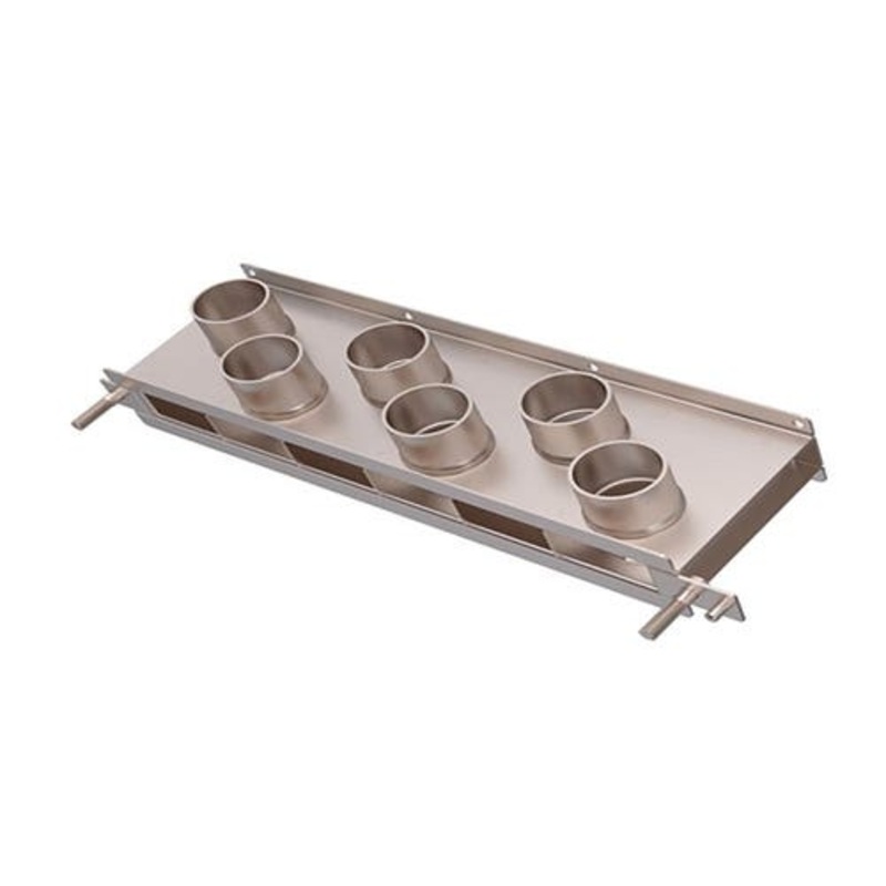 Romafa Stainless Steel Collector Box Manifold - 6 Run fits Morris 6130 6180 6240 6300 N19080