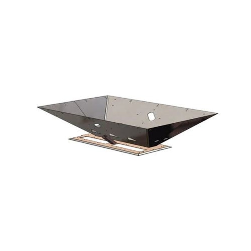 Romafa Stainless Steel Poly Tank Cradle fits New Holland P1050 P1060 SC380 SC430 fits Flexi-Coil 3450 3850 4350 GL-606